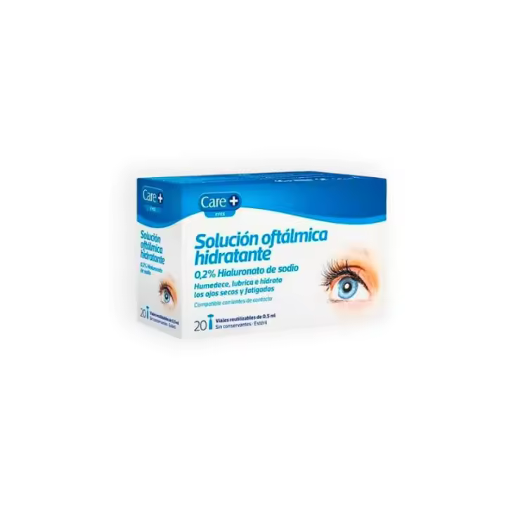 STADA CARE + SOLUCION OFTALMICA HIDRATANTE 0.2% 20 MONODOSIS - 1