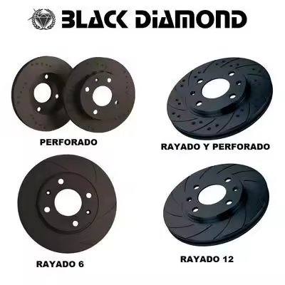 DISCOS BLACK DIAMOND RAYADO 6 KBD072G6 - 1