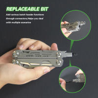 Herramienta Multifuncional De Bolsillo 20 En 1 Con Destornillador Regalo De Navidad Para Padre Y Madre Herramienta Portátil De Acero Inoxidable - details 6
