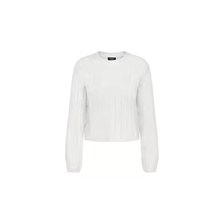 ONLY ONLKAMA JERSEY BRILLO METÁLICO HUESO - 1