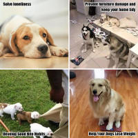 Juguete De Perro Indestructible De Peluche Con Sonido Squeaky Para Pequeños Y Grandes Perros Suministros Para Mascotas - details 7