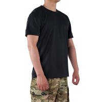 Camiseta Táctica Para Hombre MEGER Quick Dry Camiseta De Gimnasio Con Cuello Redondo Manga Corta Talla Grande Hasta 4XL Casual - details 13