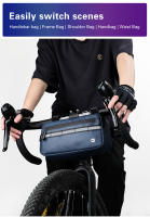 Bolsa De Manillar Rhinowalk Para Bicicleta Bolsa Portátil Multifuncional De Hombro Accesorio De Bicicleta Impermeable De Poliéster - details 2