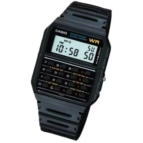 Reloj hombre CASIO CA-53W calculadora multifunción water resist y alarma - 1