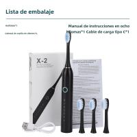 Cepillo De Dientes Eléctrico Con 6 Modos De Limpieza Dental Cuidado De Los Dientes Impermeable IP67 Recargable Por Tipo-C Para Adultos - details 17