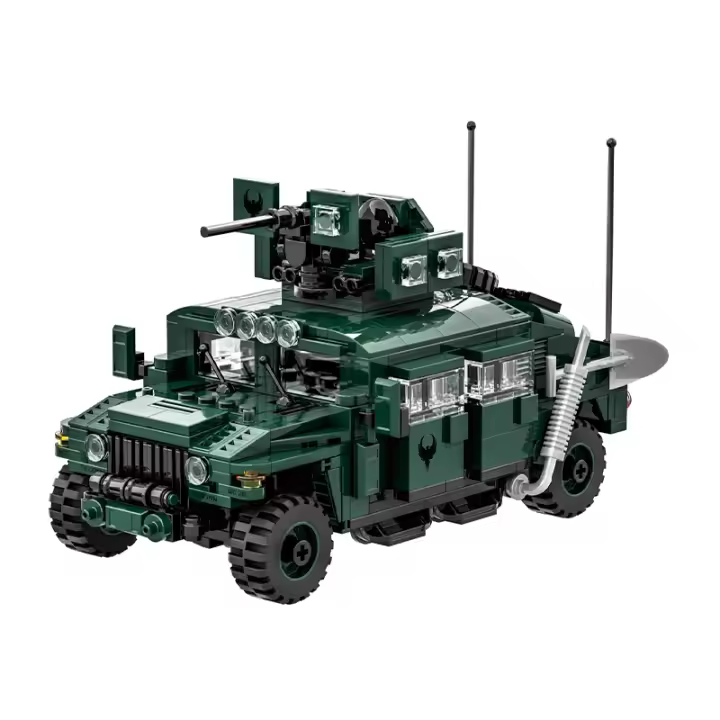 Bloques De Construcción Educativa Pequeños WG4510-4513 Serie Militar Del Segundo Mundo Tanque Armado Chinês Juguete Para Cumpleaños Niños Y Niñas - 1