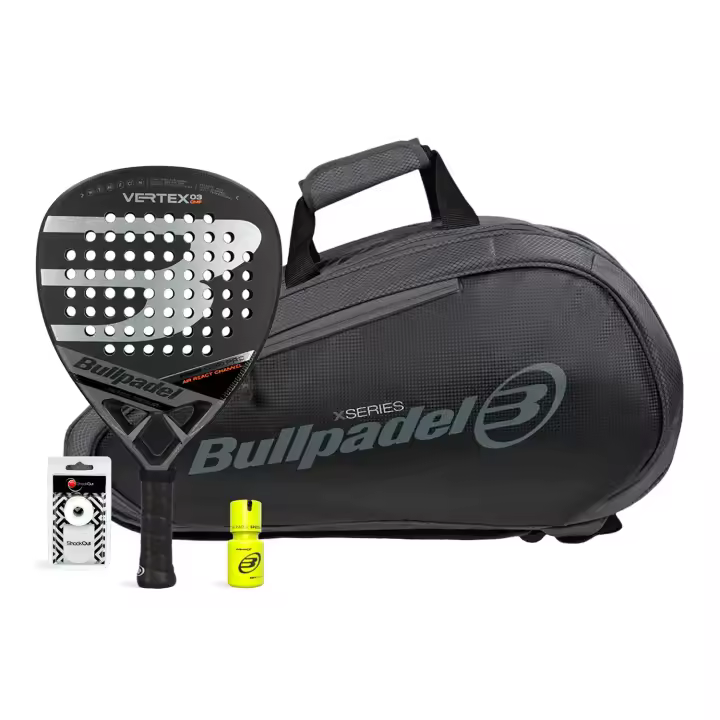 Pack Bullpadel Vertex 03 Cmf Paletero Avant 2 Dry Grip - 1