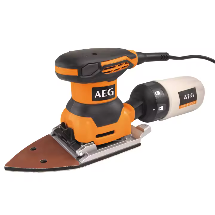 Lijadora Orbital AEG 260W - Lijado Eficiente, Incluye Hojas de Lija - 1
