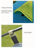 BOPORO Tienda de Poste de Aluminio Impermeable para Camping Al Aire Libre - details 11