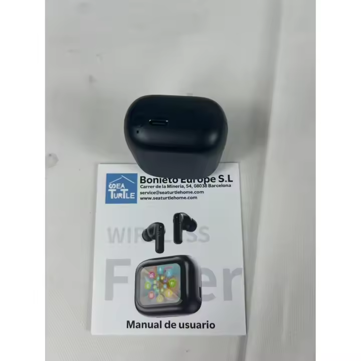 Auriculares inalámbricos Seaturtlehome ANC con cancelación activa de ruido y pantalla táctil LED - Waterproof IPX4, novedad 2024 - 1