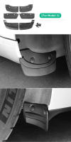 LUCKEASY Guardabarros Traseros Para Tesla Model Y 2020-2024 Kit De Faroles De Barro Accesorios De Modificación De Coche Material TPE - details 18