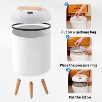 Bandeja Automática Con Sensor De Movimiento Pequeña De Plástico Ecológica Para Dormitorio Baño Cocina Oficina - details 4