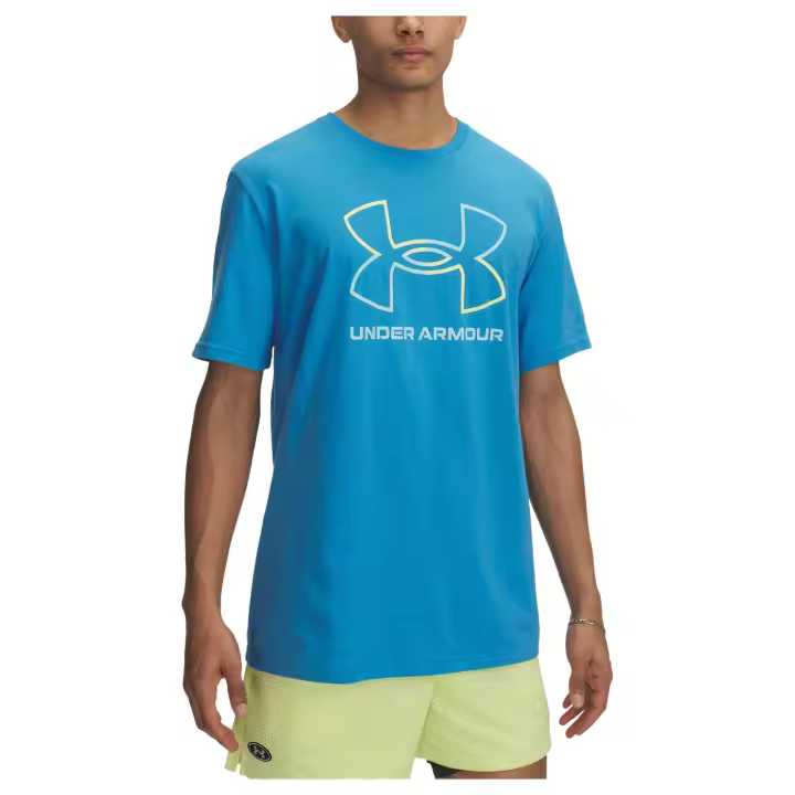 Camisetas M/C marca Under Armour modelo 1382915-452 para hombre en color azul - 1