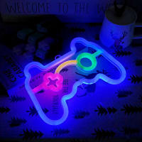 Lámpara De Juego USB LED Neón Para Regalo Decoración De Pared Para Habitación De Videojuegos Camping Casa Luz De Logo Neón - details 5
