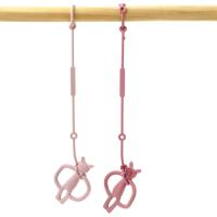 Cling De Biberón Para Bebé De Silicona Suave Cadena De Mordedor Ajustable Soporte De Pezón Para Recién Nacidos Accesorios De Carrito De Bebé - details 5