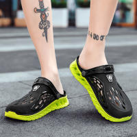 Sandalias Casuales Para Hombres Transpirables Cómodas Versátiles Zapatillas De Moda Antideslizantes Planas Para Hombres - details 12