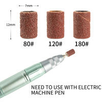 100 Piezas De Bandas De Pulido Para Uñas Con Grados 80/120/180/240 Herramienta Profesional De Manicura Adecuada Para Brocas De Taladro De Uñas De Acrílico Set - details 1