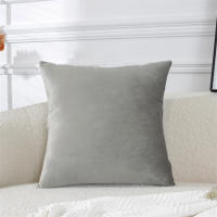 Cubiertas De Cojín Suaves De Terciopelo 45x45cm Lavables Cubierta De Almohada Decorativa Cuadrada JAF093 Para Sofá Silla - details 5