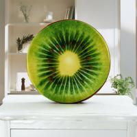 Funda De Cojín Redonda Para Silla De Barra Con Estampado De Frutas De Dibujos Animados Antideslizante Cubierta De Asiento Suave Para Sala De Estar Y Comedor - details 44