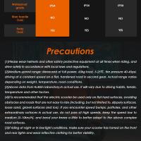 KuKirin G4 Scooter eléctrico todoterreno de 11 pulgadas con motor de 2000W, batería de 60V 20Ah, alcance máximo de 75km, velocidad máxima de 70km/h, modo de 3 velocidades, Pantalla inteligente táctil, Diseño plegable - details 20