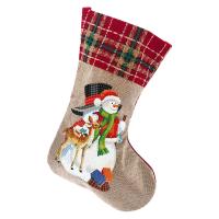 Calcetines De Navidad DIY Pintura De Diamantes Ornamento Colgante De Navidad Penguin Y Elk Decoraciones De Navidad 2023 Paquete De 1/2/3 - details 12