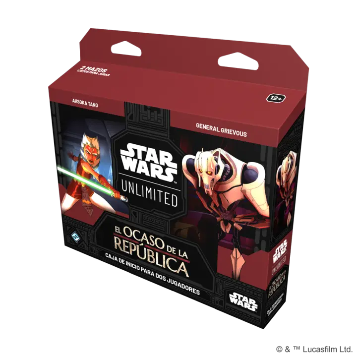 STAR WARS UNLIMITED! EL OCASO DE LA REPUBLICA CAJA INICIO - 1