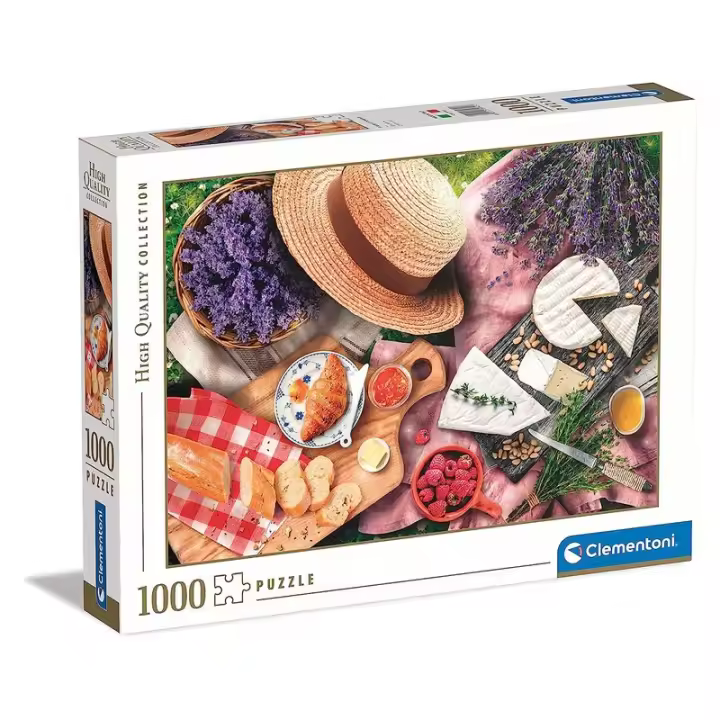 Puzzle para adultos 1000 piezas fotografía de pícnic en el campo 39745 - 1
