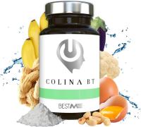Bitartrato de Colina Activa 250 mg【sin Gluten/OGM/Aditivos】60 Cáps Veganas, Nootrópico 100% Natural | Función Cerebral, Metabolismo y Salud Hepática, Precursor de la Acetilcolina (Colina BT | BestMe Lab) - details 0
