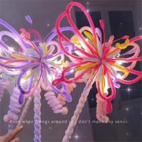 100 PCS De Barra Giratoria De Chenillo Y Acero Para Manualidades DIY Juguetes De Tubo Creativos Materiales Hechos a Mano - details 14