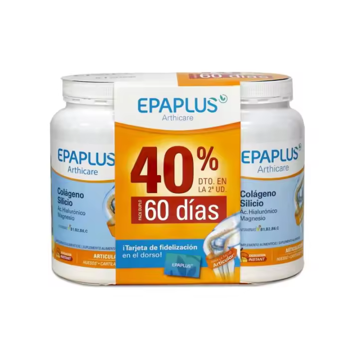 Epaplus Arthicare Colágeno + Silicio Sabor Limon 334 Gramos + 334 Gramos Duplo Epaplus - 1