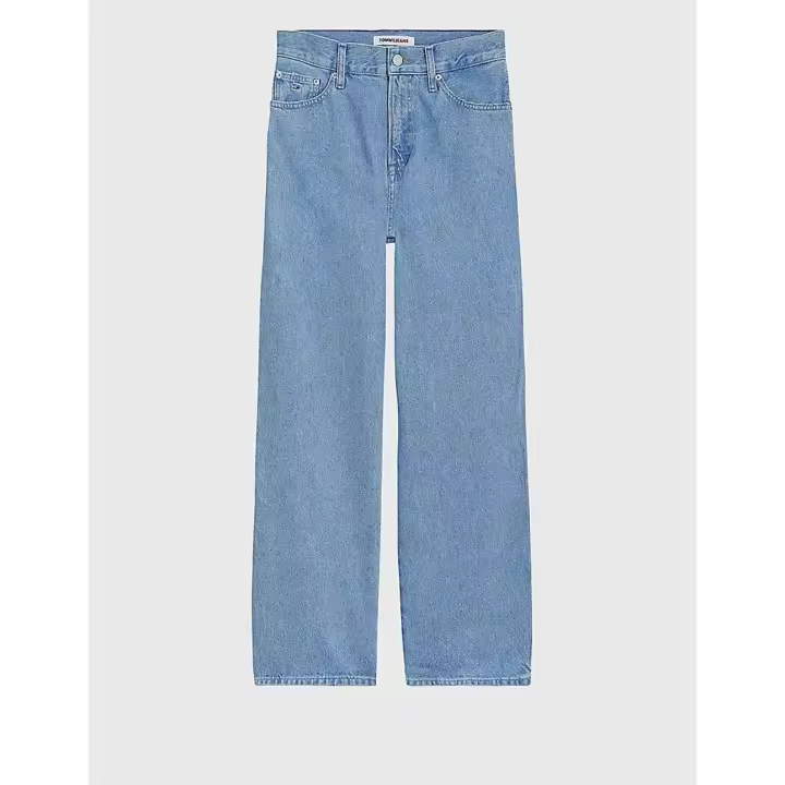 Pantalones Vaqueros Tommy Jeans Betsy Holgados Azules Mujer - 1