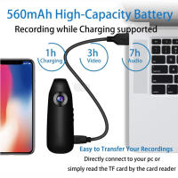 Cámara Mini HD Portátil Micro Camcorder De Bolsillo Con Detección De Movimiento Para Deportes Al Aire Libre Entrevistas Clase Reunión 560mAh 16:9 - details 6