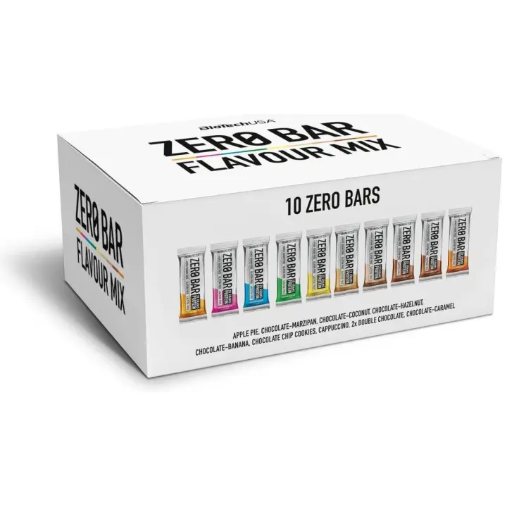 Biotech Usa Zero Bar Flavour Mix 10X50G - 1