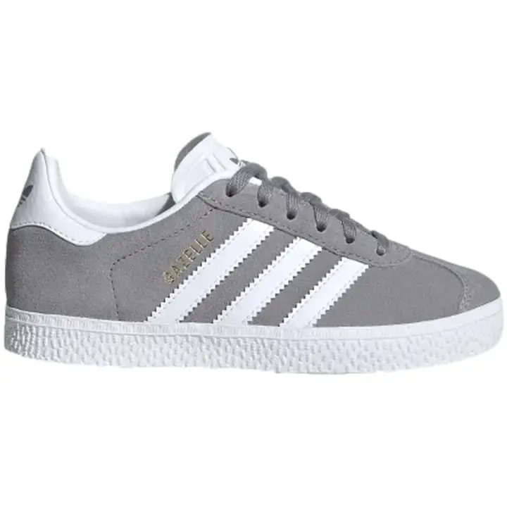Zapatillas Adidas Gazelle para niños unisex en color gris - 1
