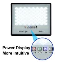 Lámpara Solar Exterior LED Para Jardín IP67 Impermeable Iluminación De Emergencia Luz De Escenario Para Edificios De Sol - details 10