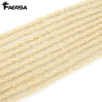 Extensiones De Cabello Sintético Butterfy Locs Crochet Meche Faux Locks Trece Mechas Extensiones De Traviesa Para Negros - details 14