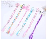 Diadema De Princesa Elsa Con Trenzas Pelucas De Cosplay Para Fiestas Boda Cumpleaños De Niñas Toddler Girls Accesorio De Cabello Para Vestido De Princesa - details 3