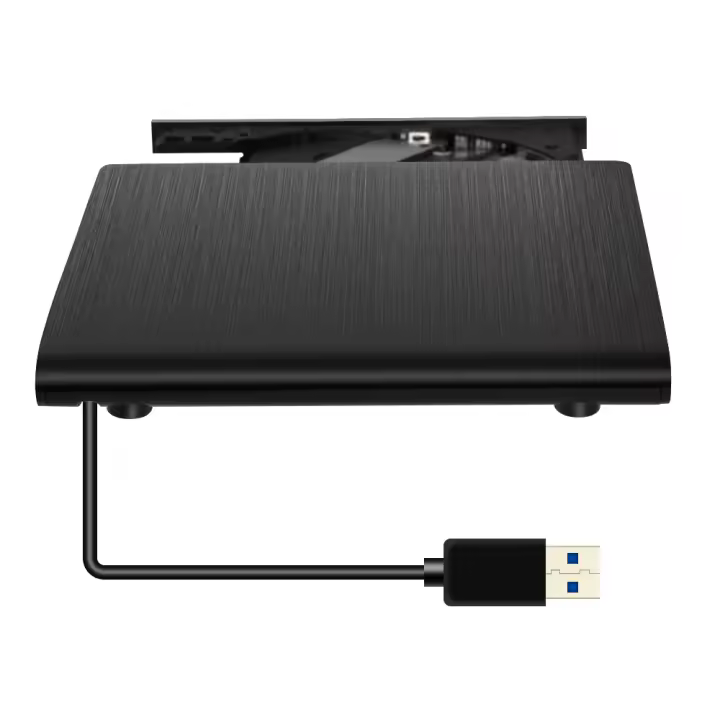 Empuñadura Externa De DVD RW CD USB 3.0 Slim Para Portátil Y PC Lectura Y Escritura De Opticas Instalación Ultra Delgada - 1