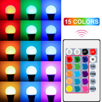 Bombilla LED RGB Inteligente Control Remoto Luz Cambiante De Color E27 5W 10W 15W Ajustable AC85-265V Para Dormitorio - details 6