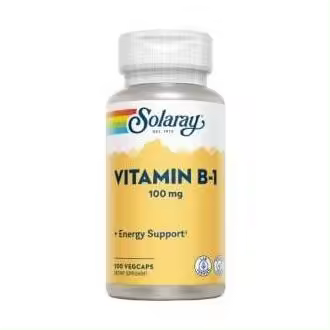 Solaray Vitamina B1 100Mg 100 Caps - 1