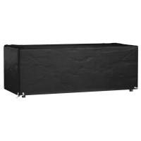 vidaXL Funda para muebles de jardín 8 ojales en dimensiones 125x125x75 cm/132x132x80 cm/125x55x75 cm y más | almacenamiento funcional diseño moderno para baño dormitorio sala - details 8