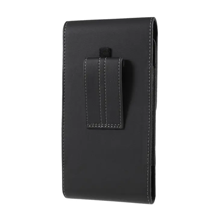 para Ulefone Note 12P (2021) Funda Vertical con pasador Cinturon - Negro - 1