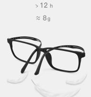 Gafas De Lectura Ultraligera De Titanio FG Para Hombres Y Mujeres Anti Luz Azul Recetadas +1.0 a +4.0 Marco Rectangular - details 7