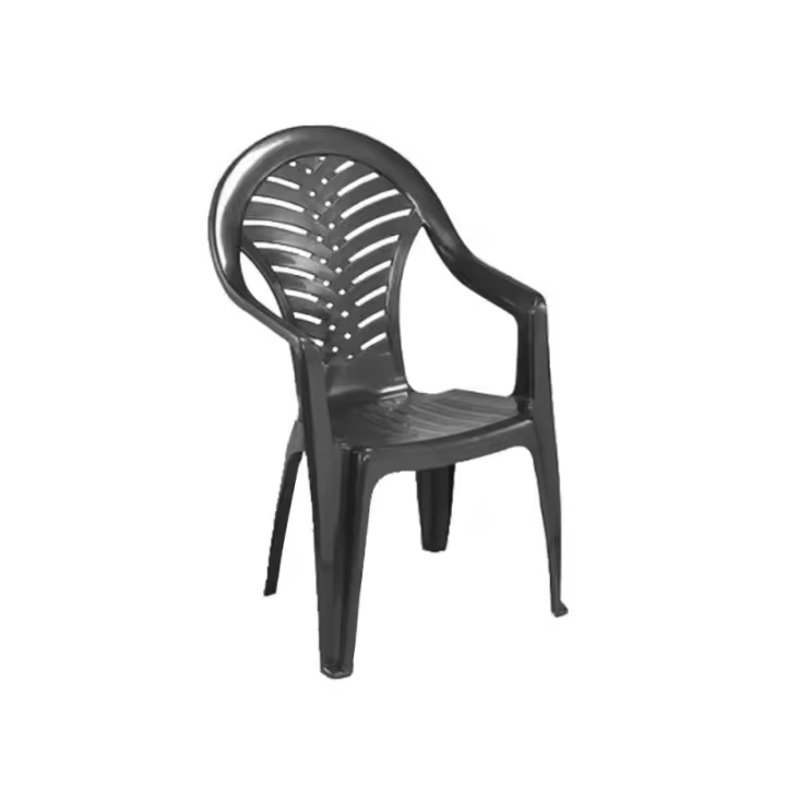 Sillón Resina Ocean Antracita Alta Calidad para Exterior - 1