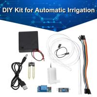 Kit De Módulo De Riego Automático DIY Con Sensor De Humedad Del Suelo Y Bomba De Agua Mini Para Arduino Con Tubo De 50cm - details 3