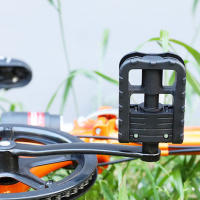 Pedal Plegable Para Bicicleta Universal Con Reflejante Accesorios Para Ciclismo Plataforma Ultraligera De ABS Y Acero Para Vehículos Eléctricos Y Montañas - details 0
