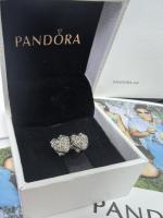 PANDORA Pendientes de Ano en Plata DE LA Plata 297693,Incluye Caja Original - details 2