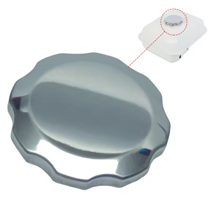 Tapa De Tanque De Combustible Metálica Para Motor HONDA GX120 GX140 GX160 GX200 LONCIN LIFAN Pieza De Jardín Para Motosierra - 1