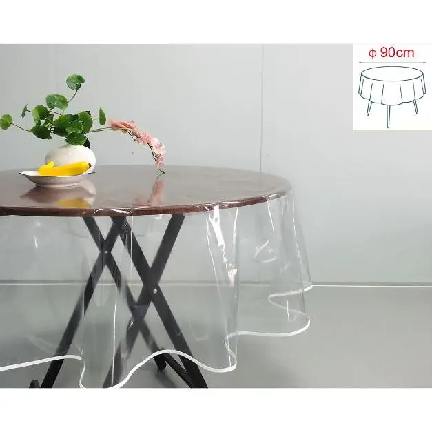 Maxia Market - Hule Mantel Transparente Comedor Y Cocina Pvc Protector cubierta de escritorio o mesa Varias Medidas - 1