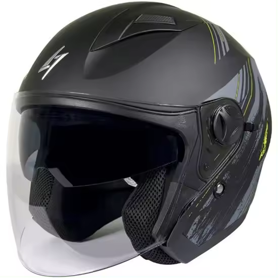 Prostormer Casco Jet Recon Neon Mate Visor Stormer - 1